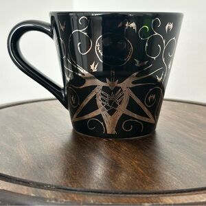 Disney Store Exclusive Jack Skellington Nightmare Before Christmas Mug Metallic